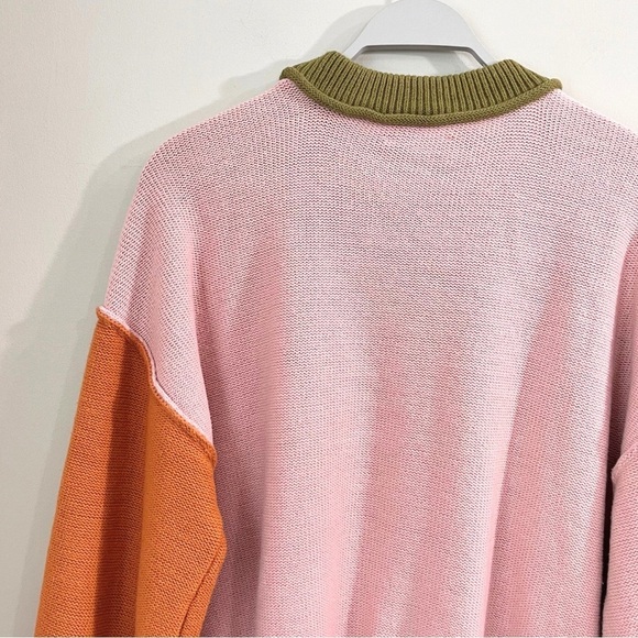Forever 21 Chunky Colorblock Sweater - Picture 4 of 13